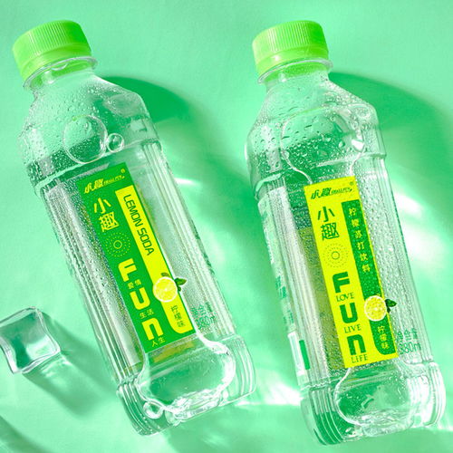 小趣蘇打水 檸檬味無汽弱堿性維C飲料的清新之選